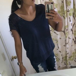 Lucky Brand blue top
